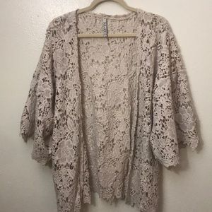 Crochet cardi